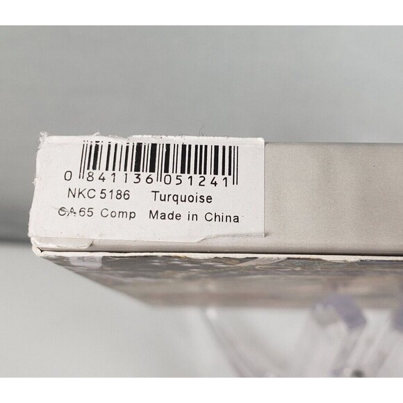 Amrita Singh Majestic Turquoise Austrian Crystal Statement Necklace Gift Box - Picture 15 of 15